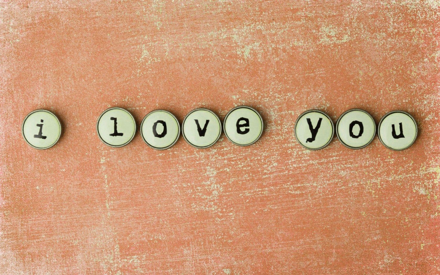 I Love You Letters HD Wallpaper