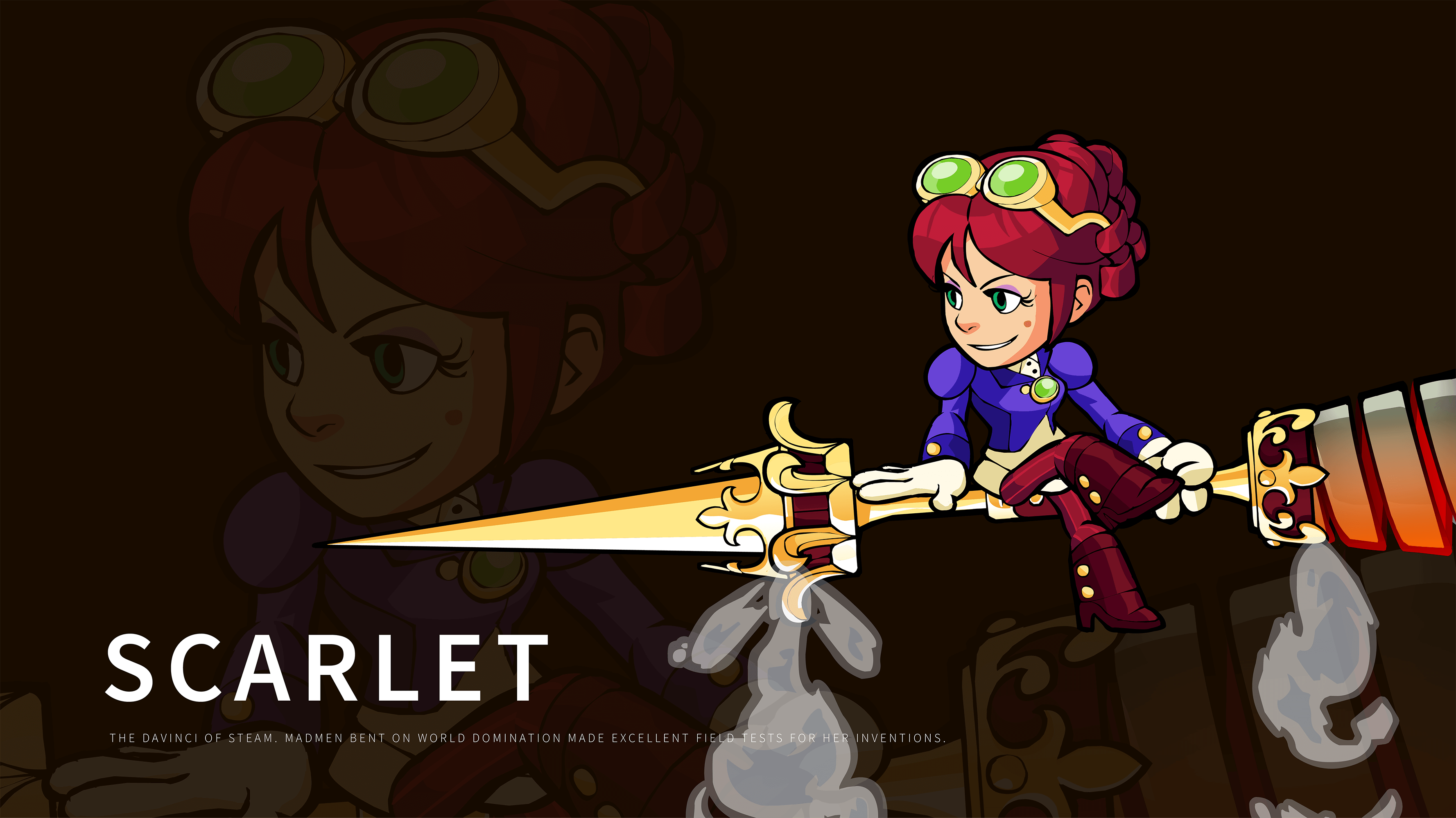 Scarlet and Teros Wallpapers : Brawlhalla.