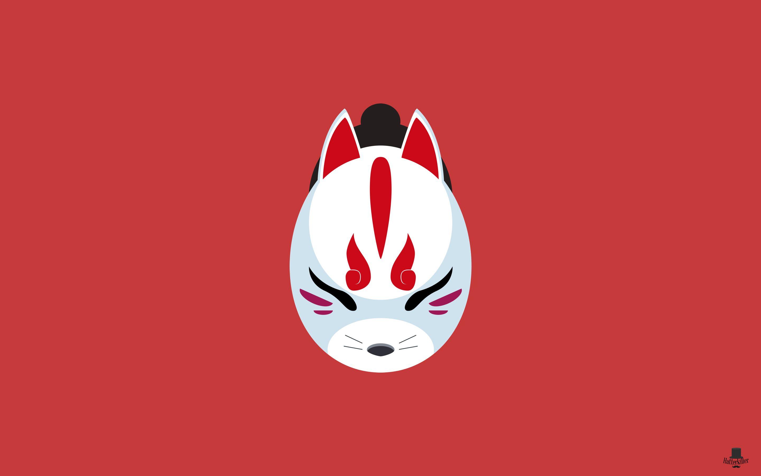 Minimal Wallpaper: Kitsune Hattori