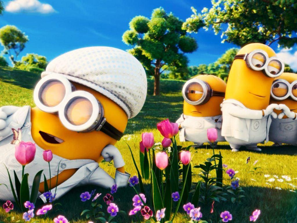Cute Despicable Me 3 and Minions Wallpaper