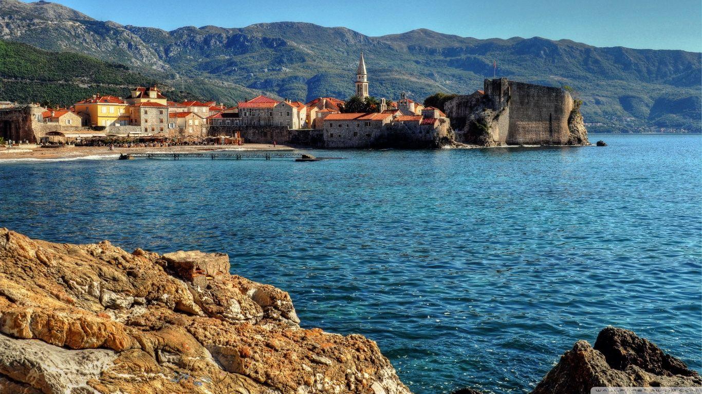 Montenegro Coast Water Budva HD desktop wallpaper, High