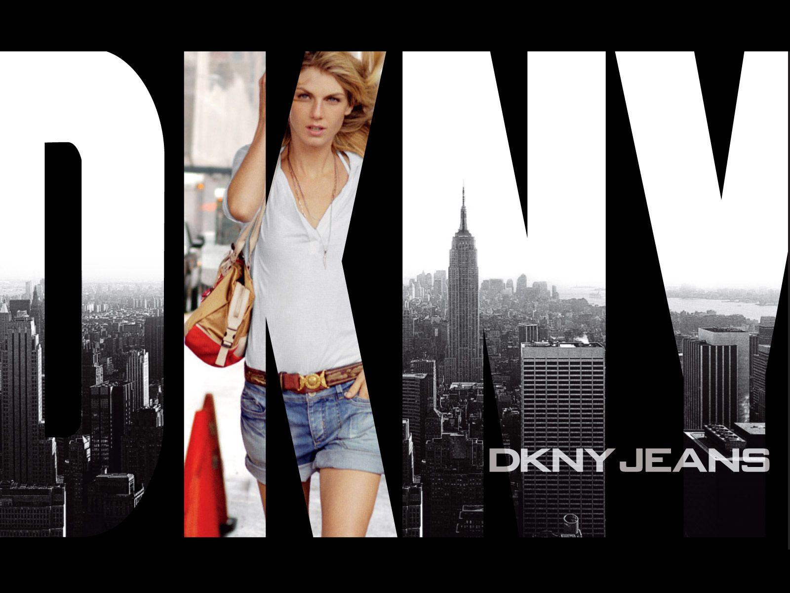 Brands Karan DKNY Jeans Lady Desktop Wallpaper S