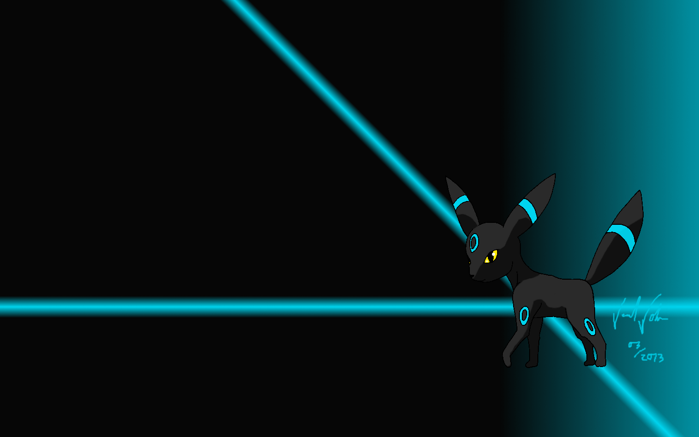 Image: Pokemon Shiny Umbreon Wallpaper-56L1KUM.jpg, Wallimpex.com