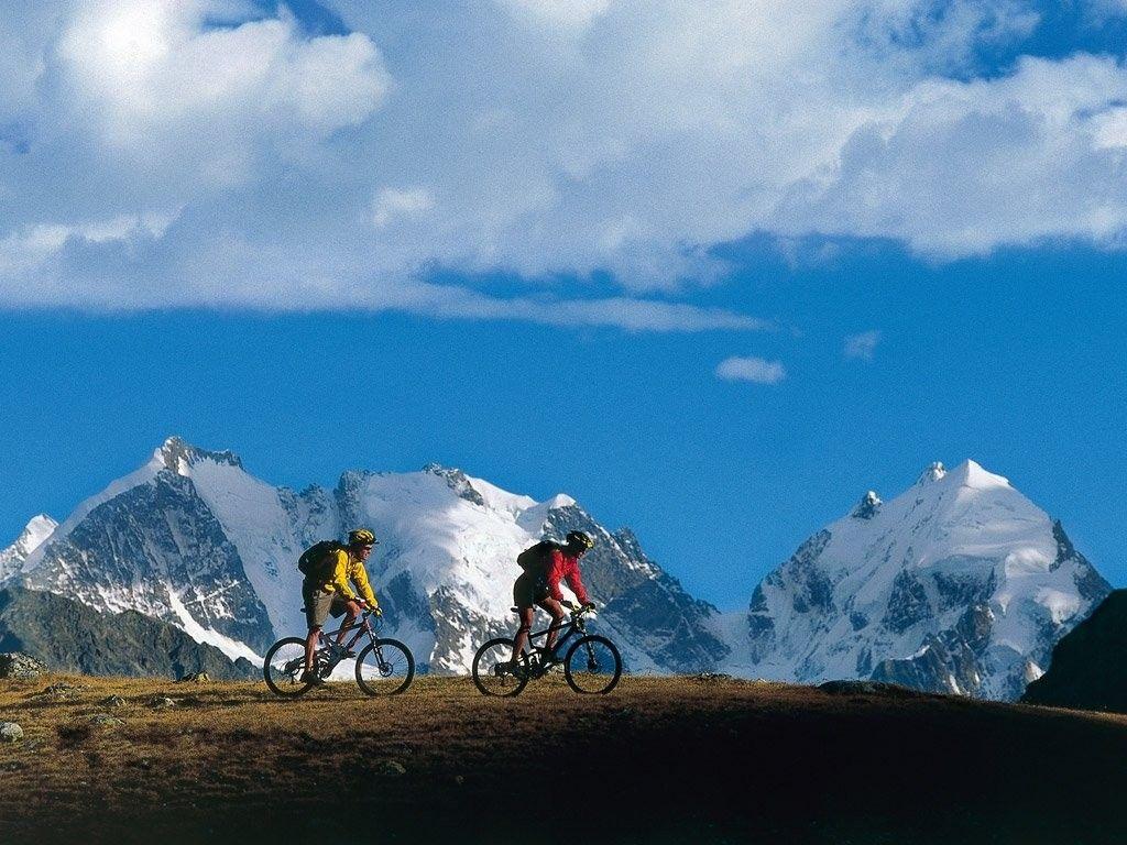 Wallpaper Tagged With Hiking: Mountains Nature Cyclists