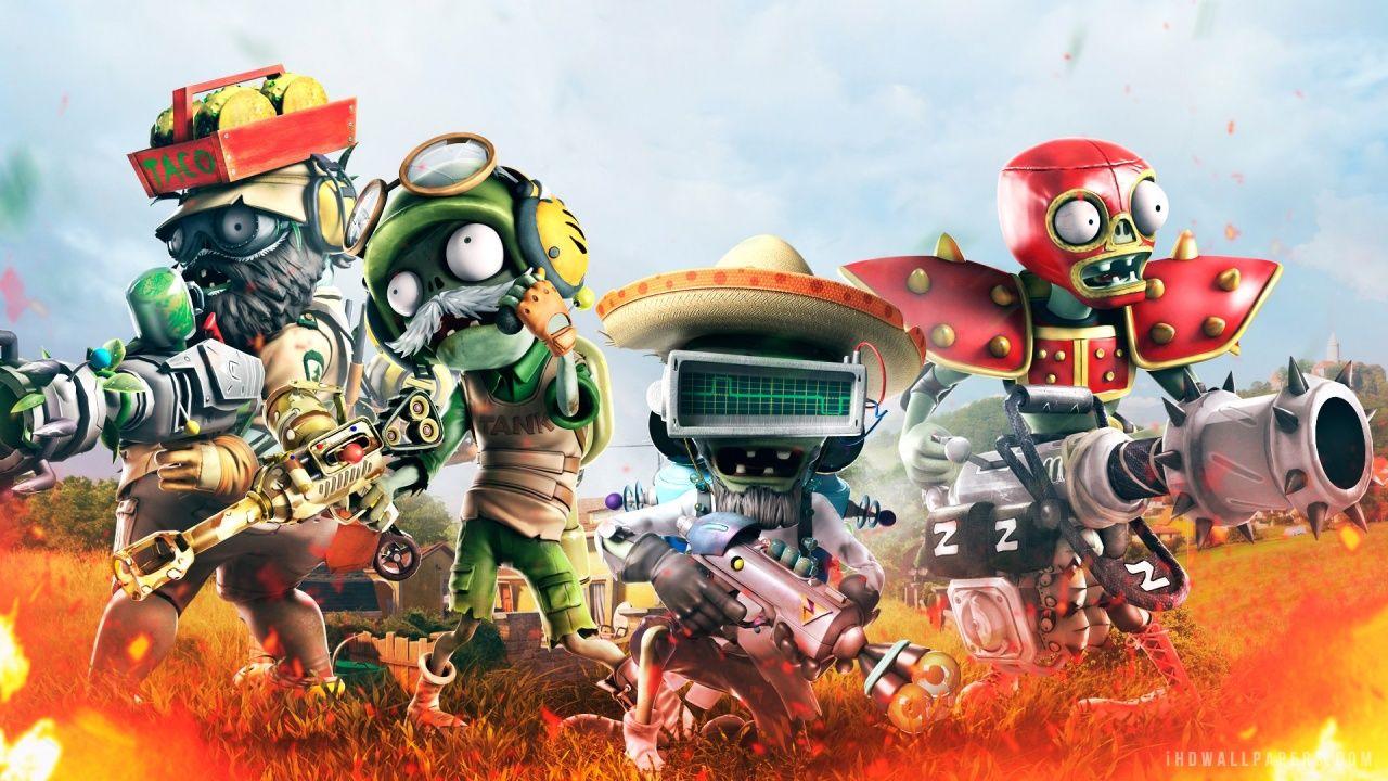 Plants Vs Zombies Wallpaper HD  PixelsTalkNet