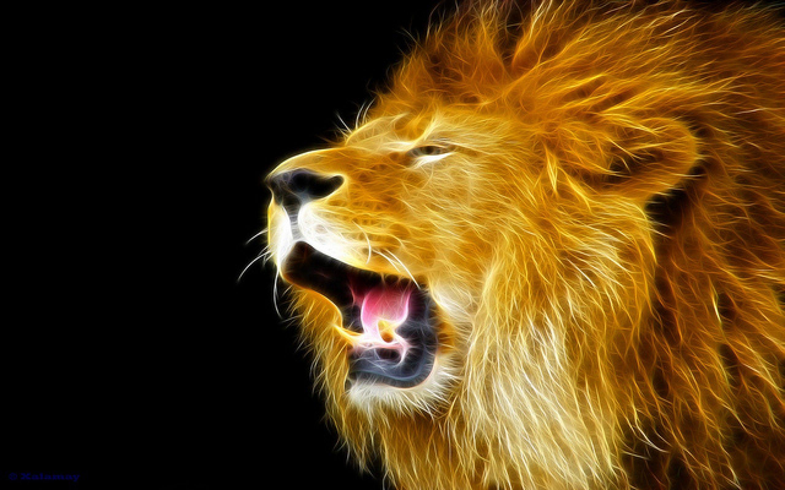 lion roar wallpaper widescreen