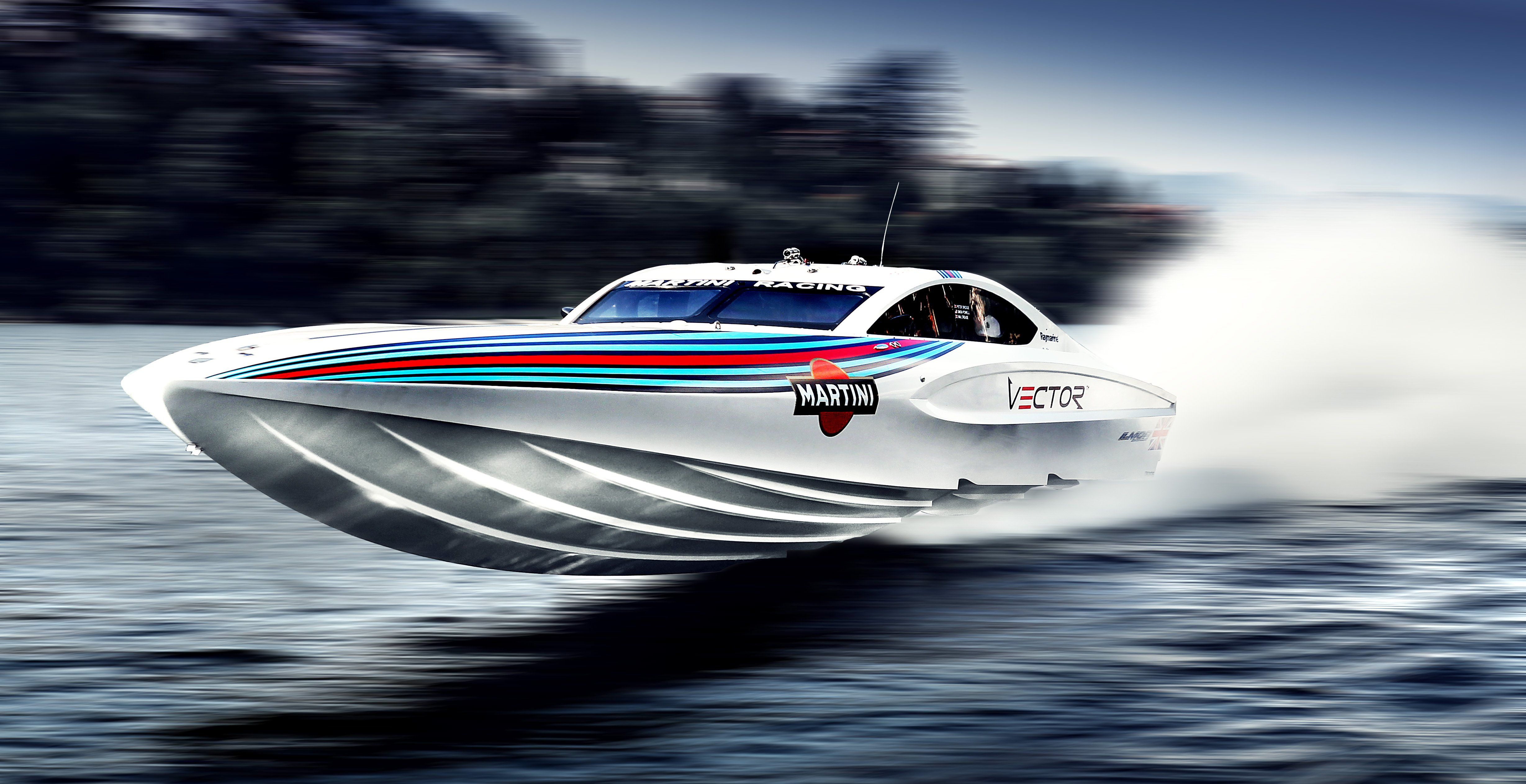 POWERBOAT boat ship race racing superboat custom cigarette
