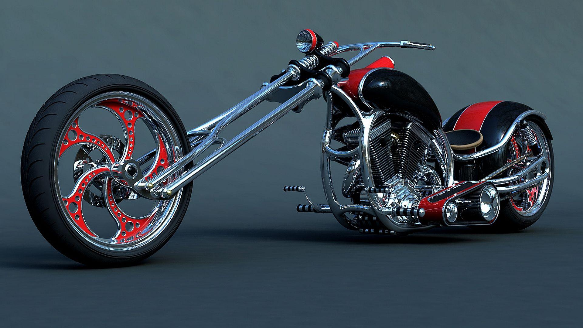 motos chopper custom con Google. Motor