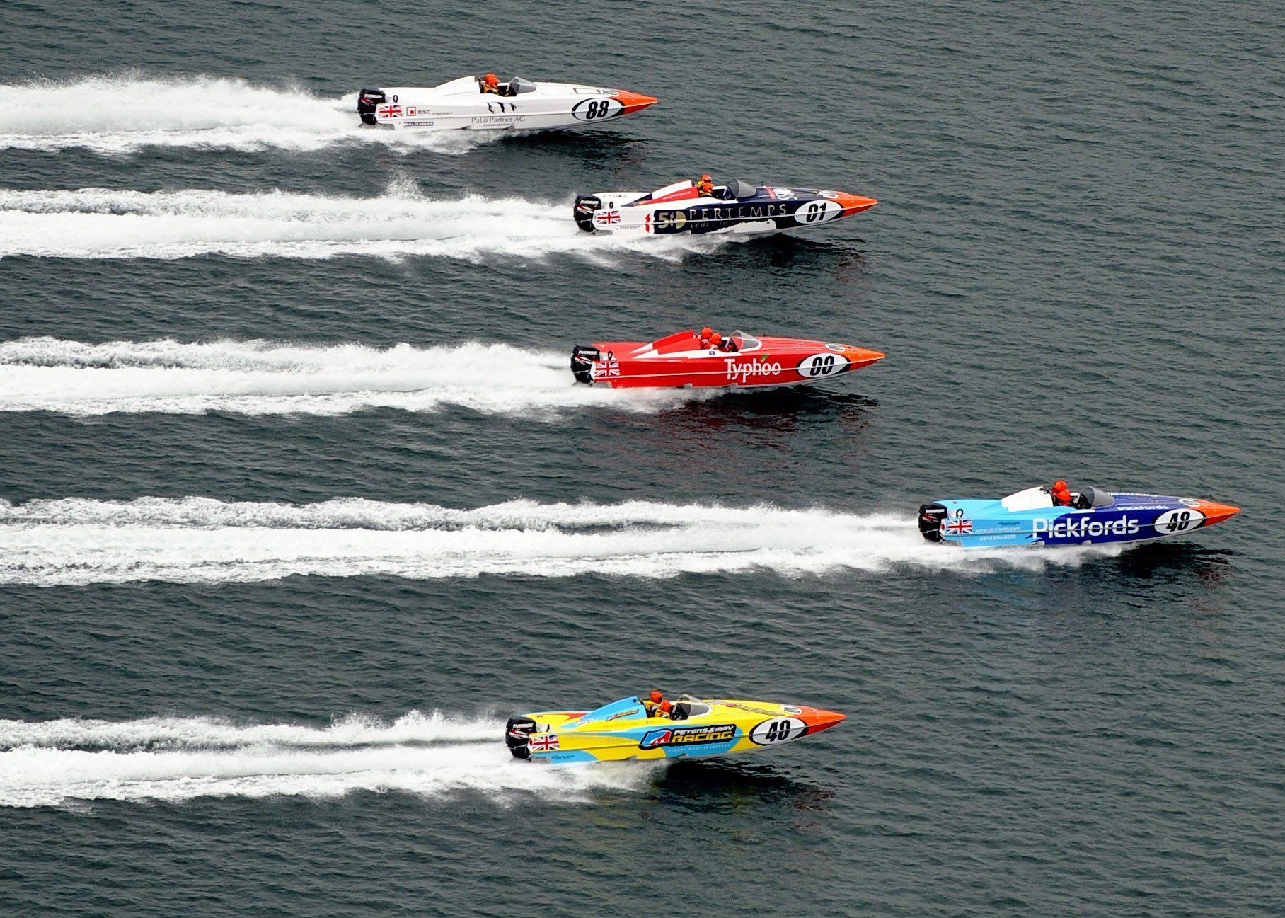 POWERBOAT boat ship race racing superboat custom cigarette