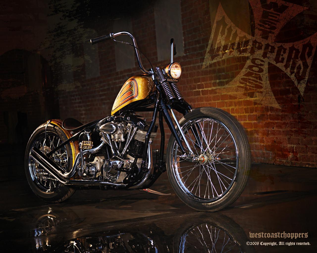 Free HD Choppers wallpaper, West Cost Choppers theme bikes
