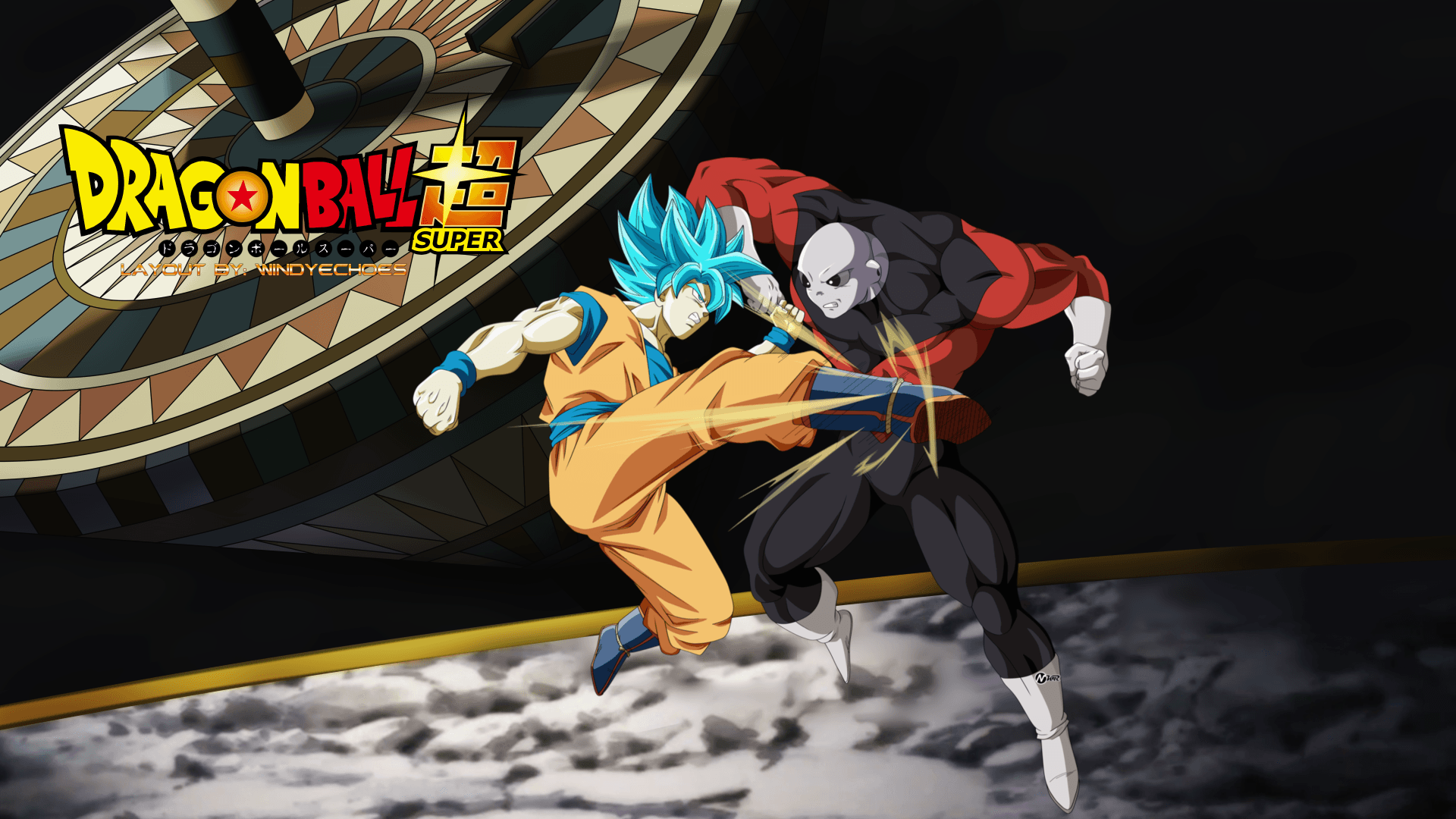 Goku VS Jiren The Gray