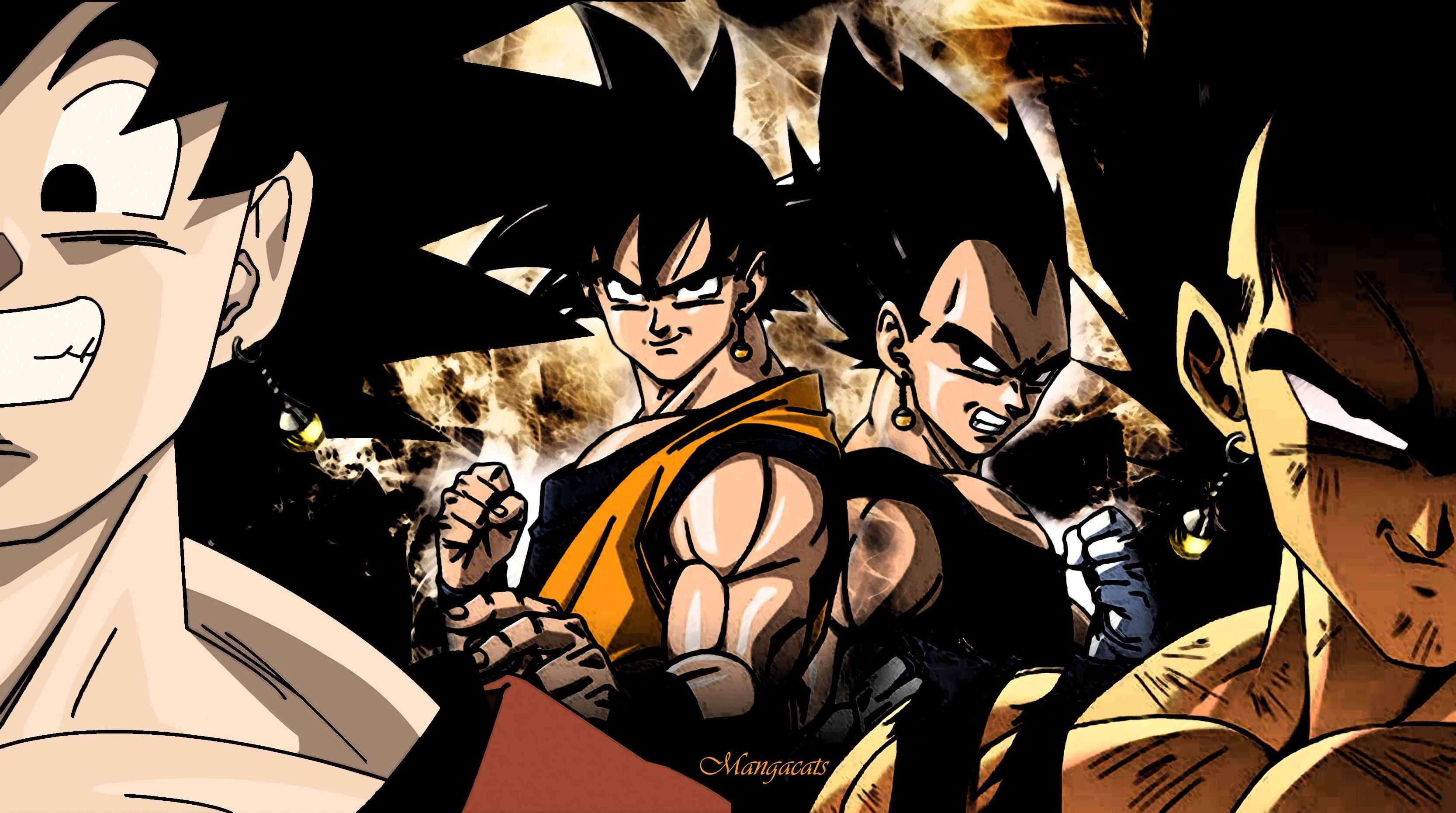 Goku and Vegeta Wallpaper
