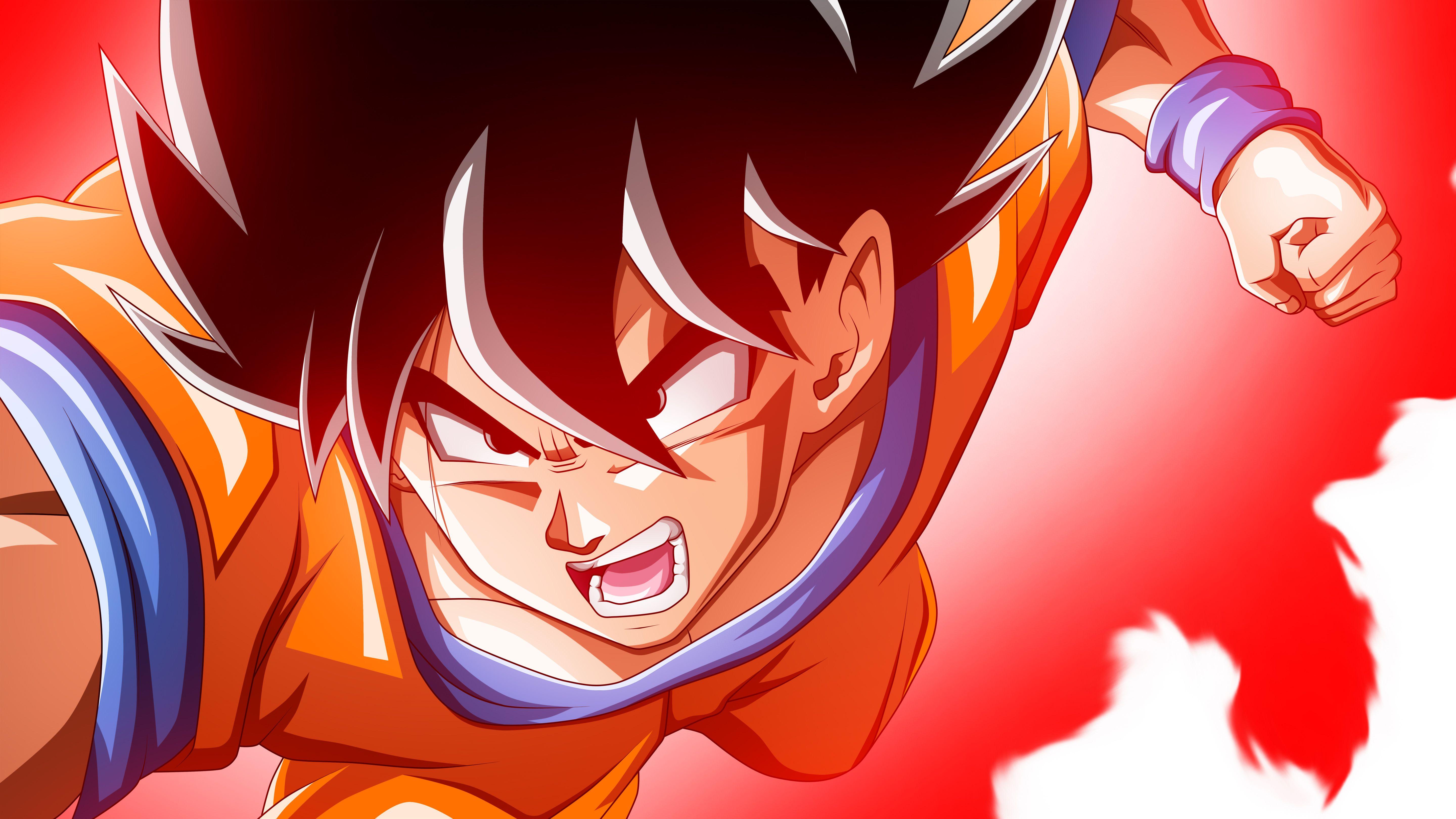 Wallpaper Goku, Dragon Ball Super, 4K, 5K, Anime