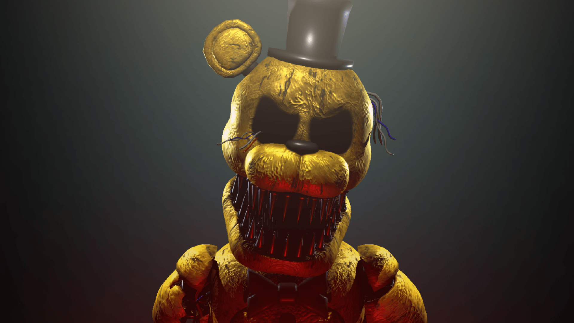 Sinister Golden Freddy. Official Sinister Turmoil