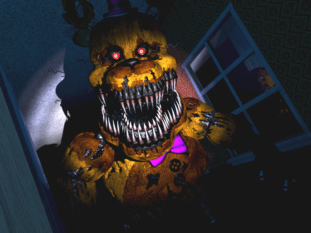 Nightmare Fred Bear Wallpaper