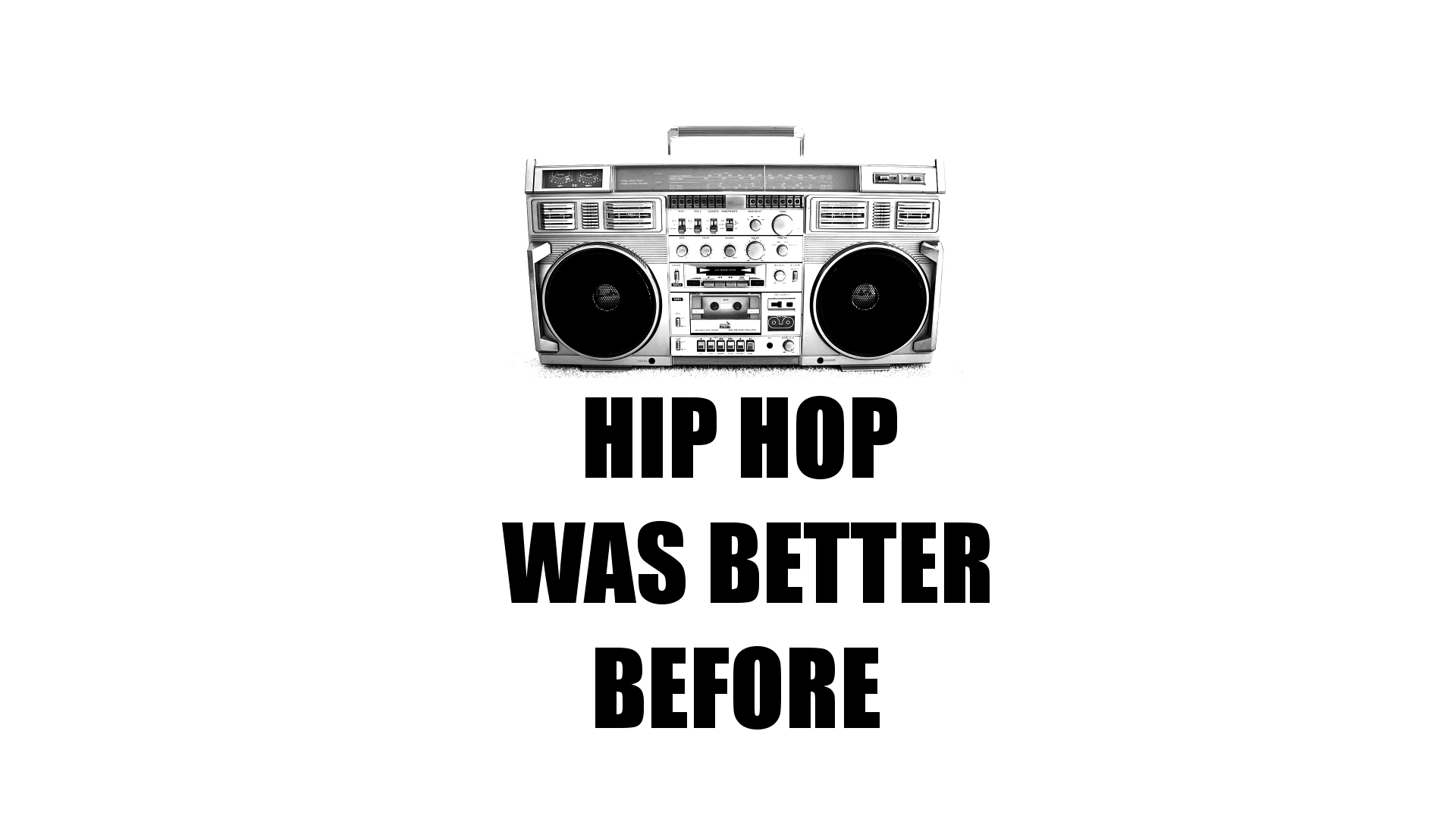 Boom Bap Box Cassette Deck Hip Hop Mc Microphone Nyc Old School