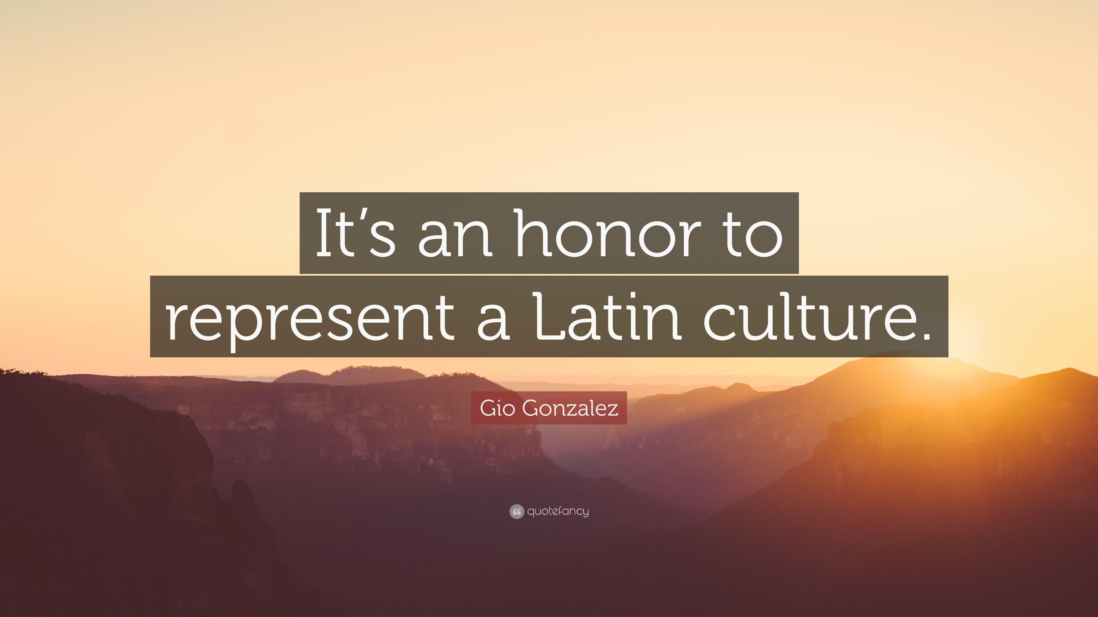 Gio Gonzalez Quote: “It's an honor to represent a Latin culture
