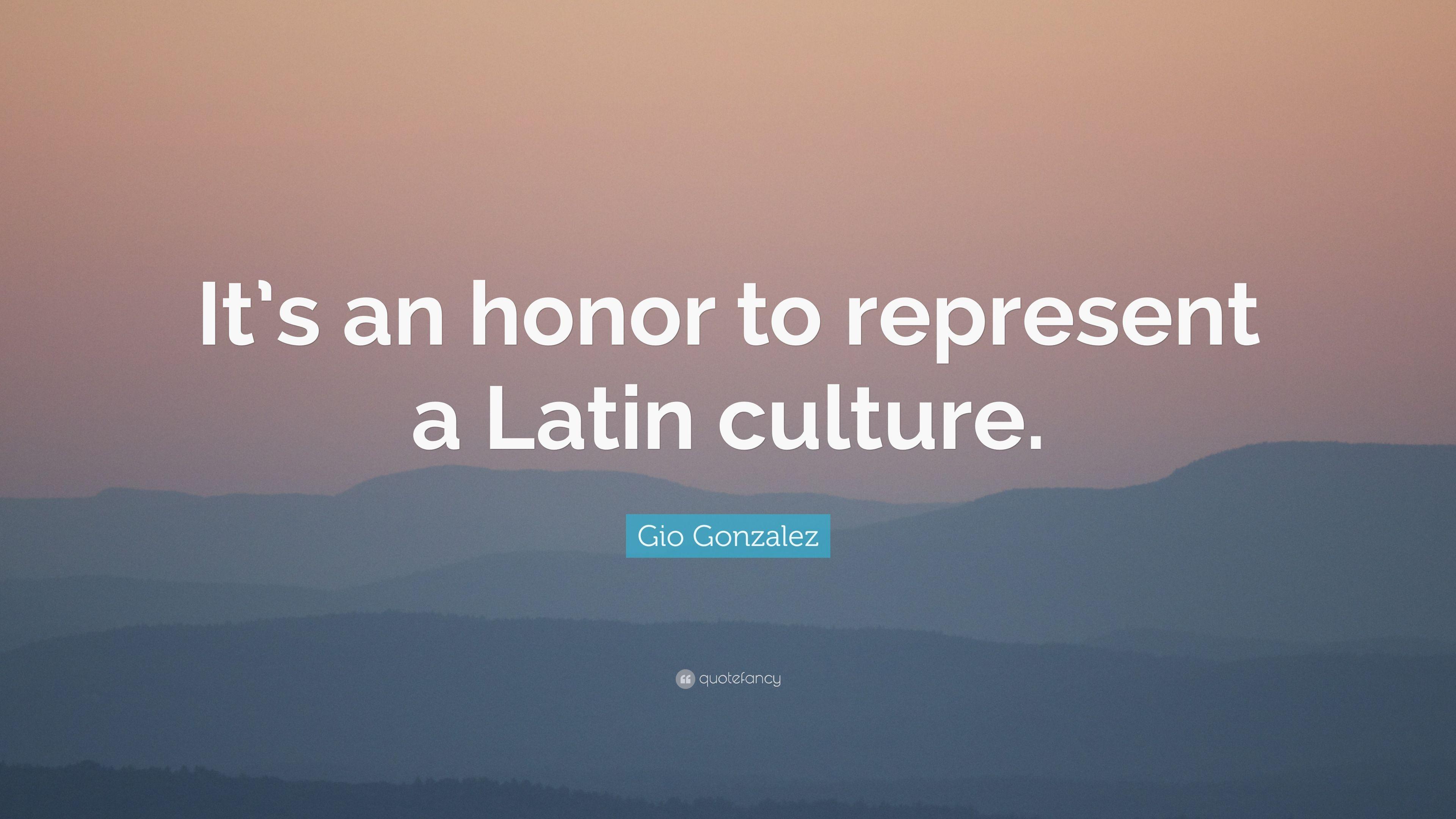 Gio Gonzalez Quote: “It's an honor to represent a Latin culture