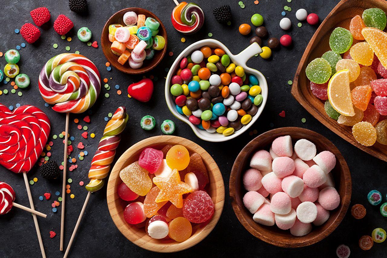 Wallpaper Food candies jelly Candy Lollipop Marmalade Marshmallow