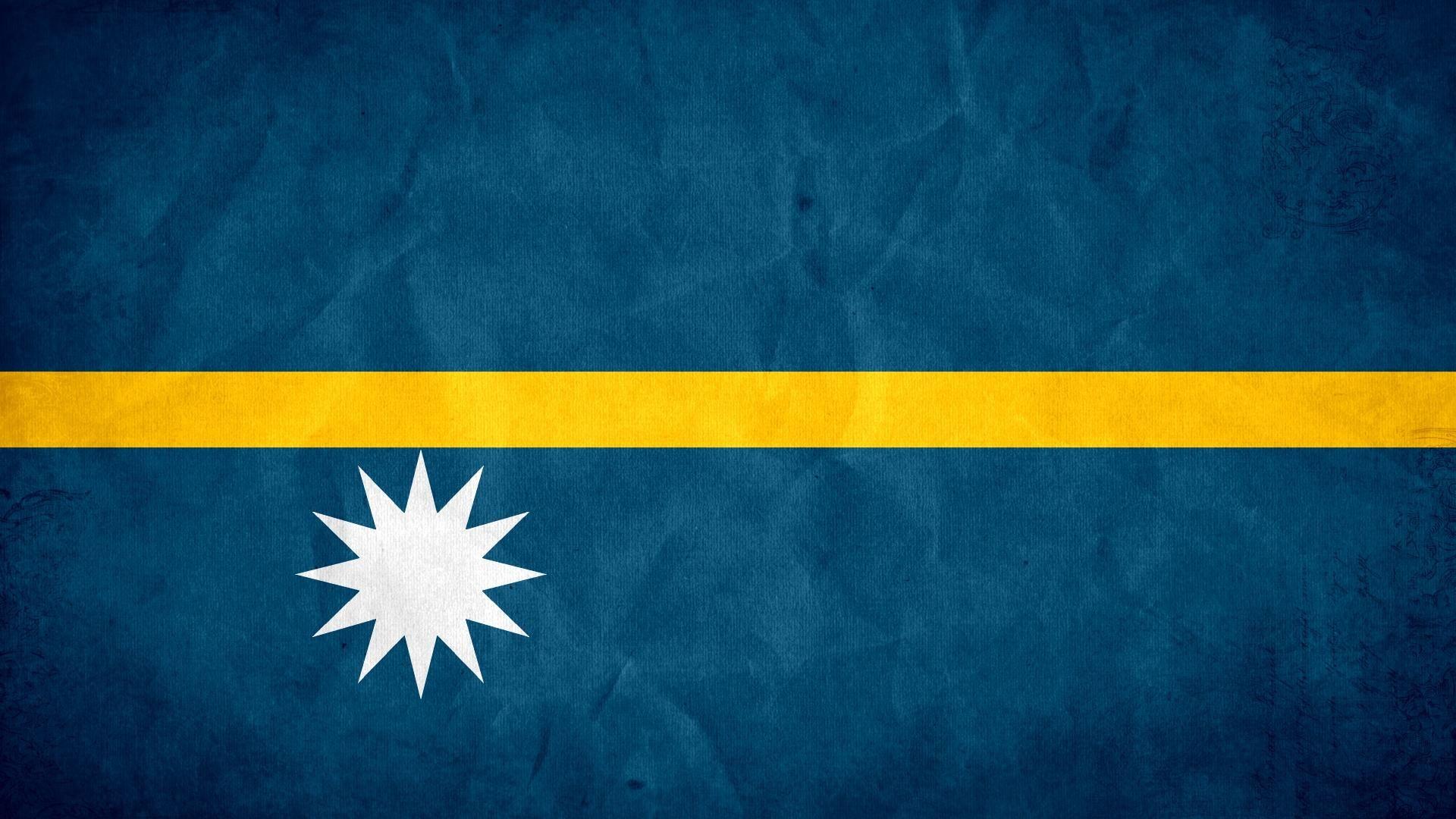 Nauru Flag Wallpaper 52197 1920x1080 px