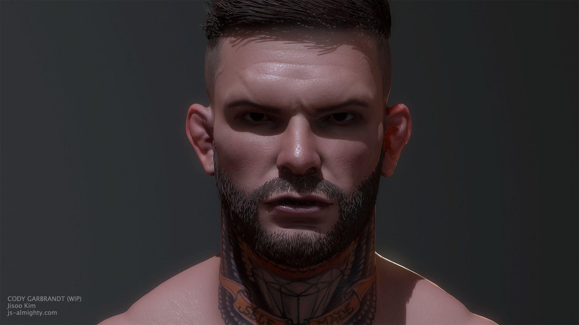 Cody Garbrandt (marmoset WIP), Jisoo Kim