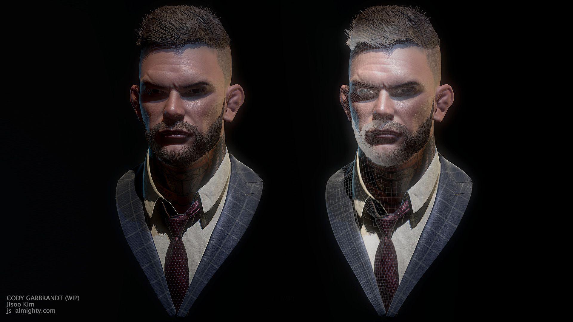 Cody Garbrandt (marmoset WIP), Jisoo Kim