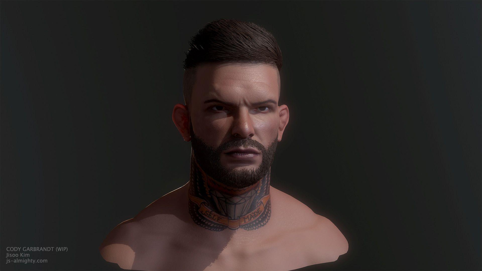 Cody Garbrandt (marmoset WIP), Jisoo Kim
