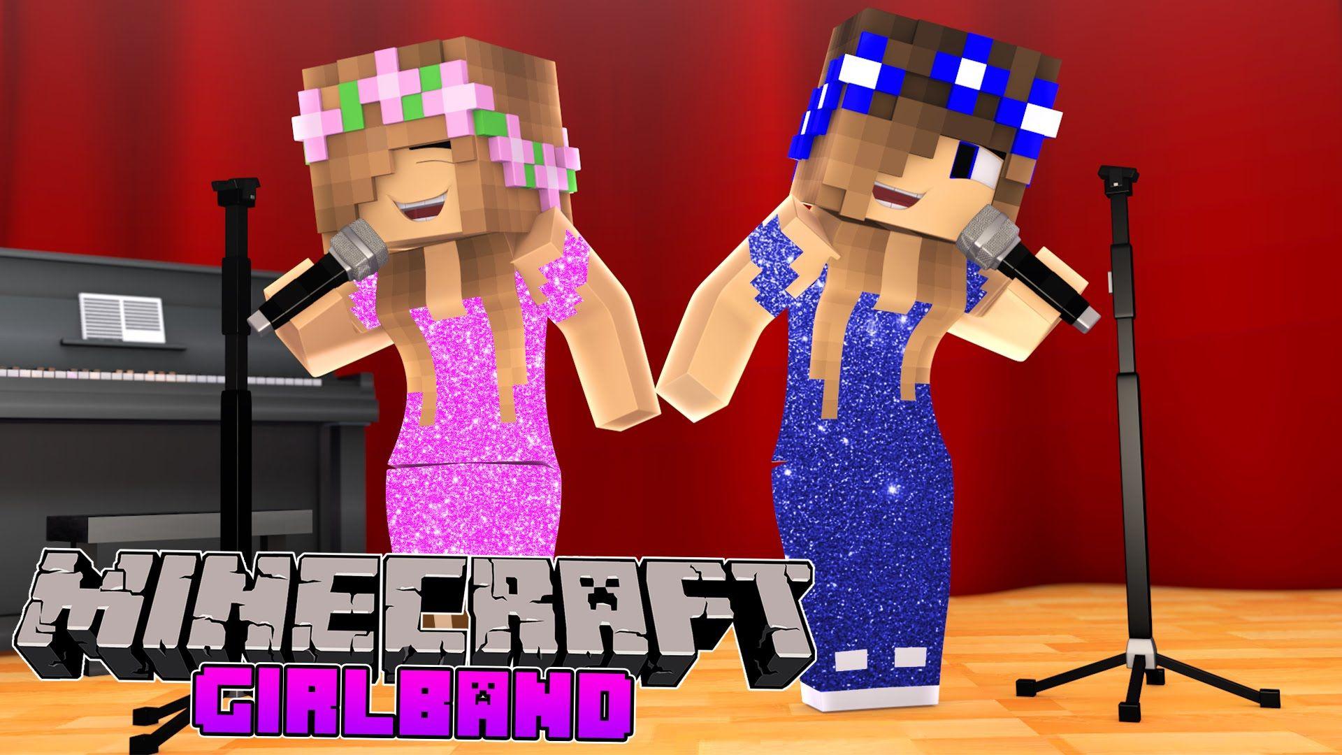Minecraft Auditions LITTLE CARLY&LITTLE KELLY JOIN A GIRLBAND