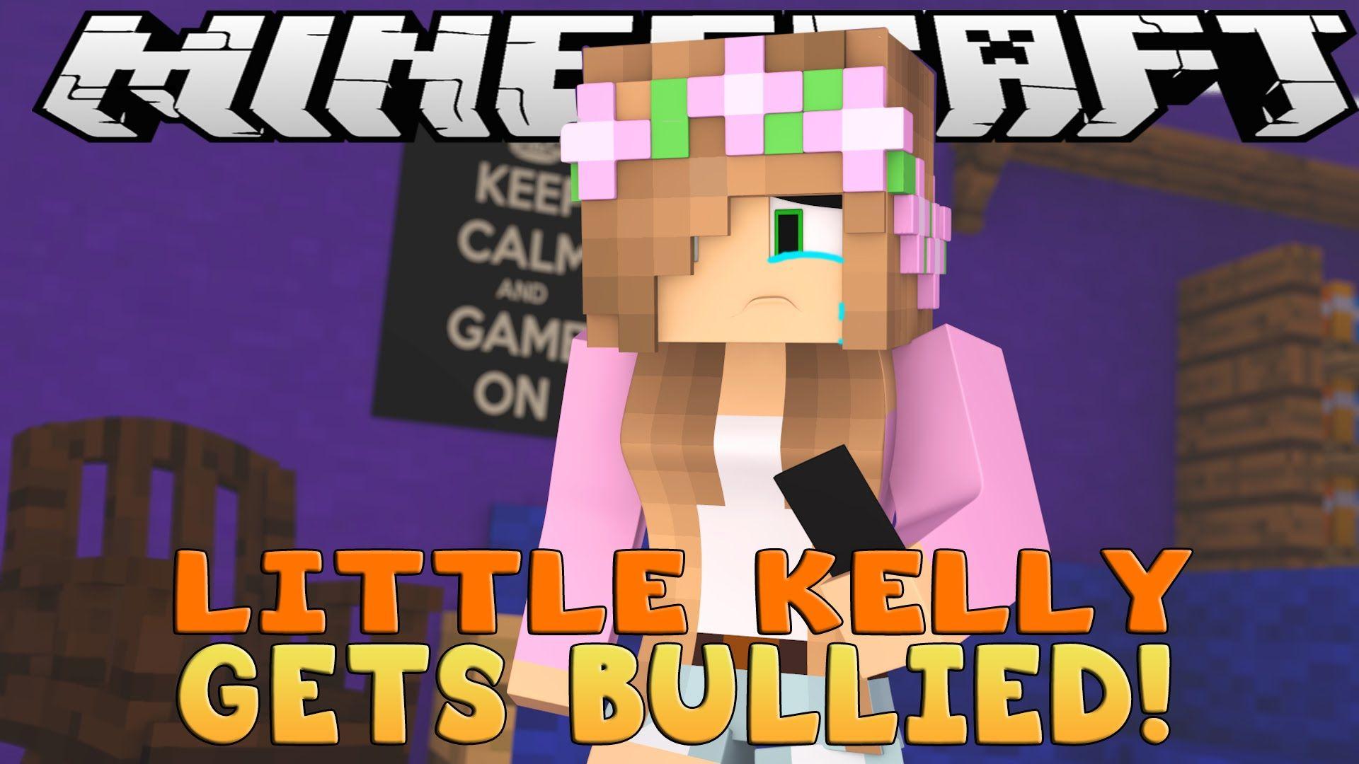 Minecraft KELLY GETS CYBERBULLIED! (AD)