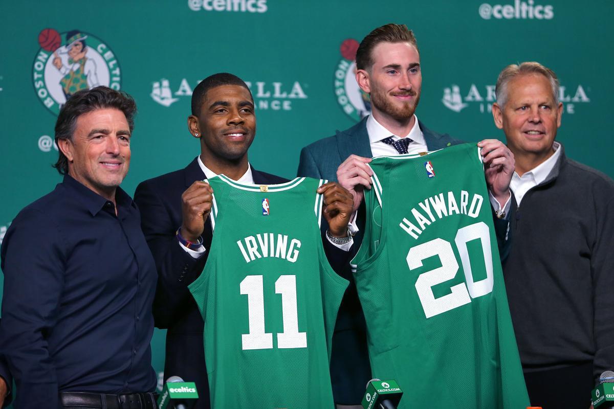 Kyrie Irving thinks joining Celtics 'was meant to be'