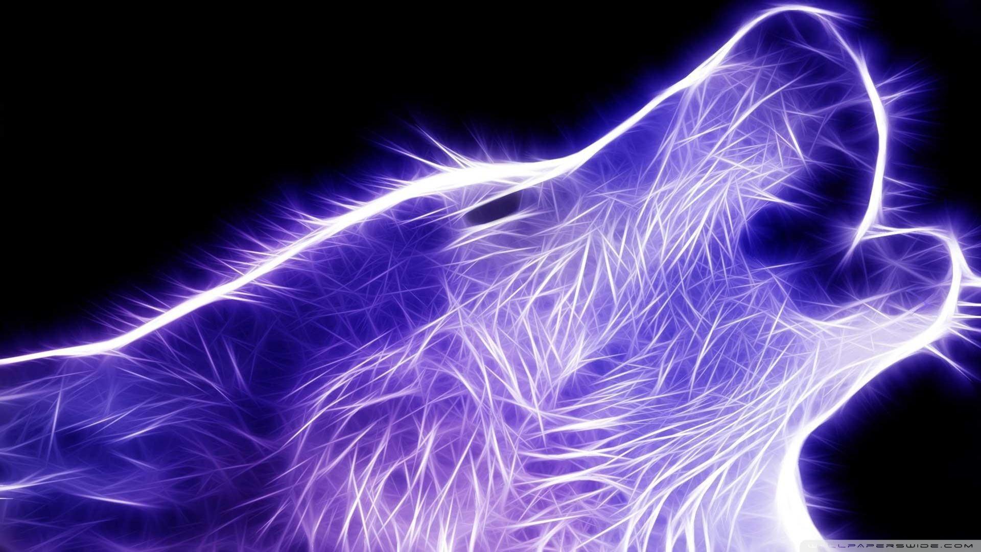 Neon Wolf Wallpapers Wallpaper Cave