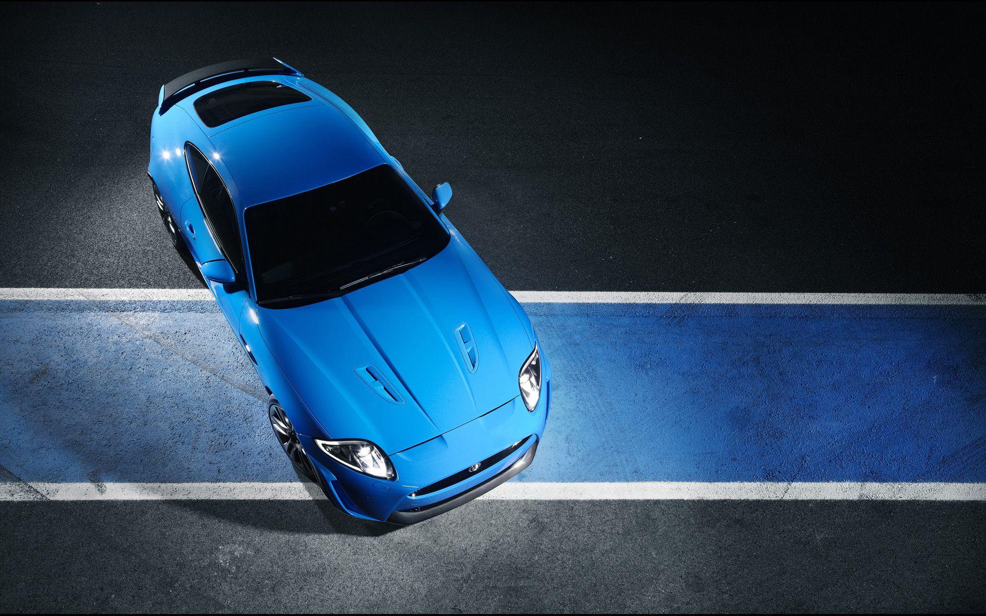 Blue Jaguar Car Wallpaper HD 8133 1920 x 1200