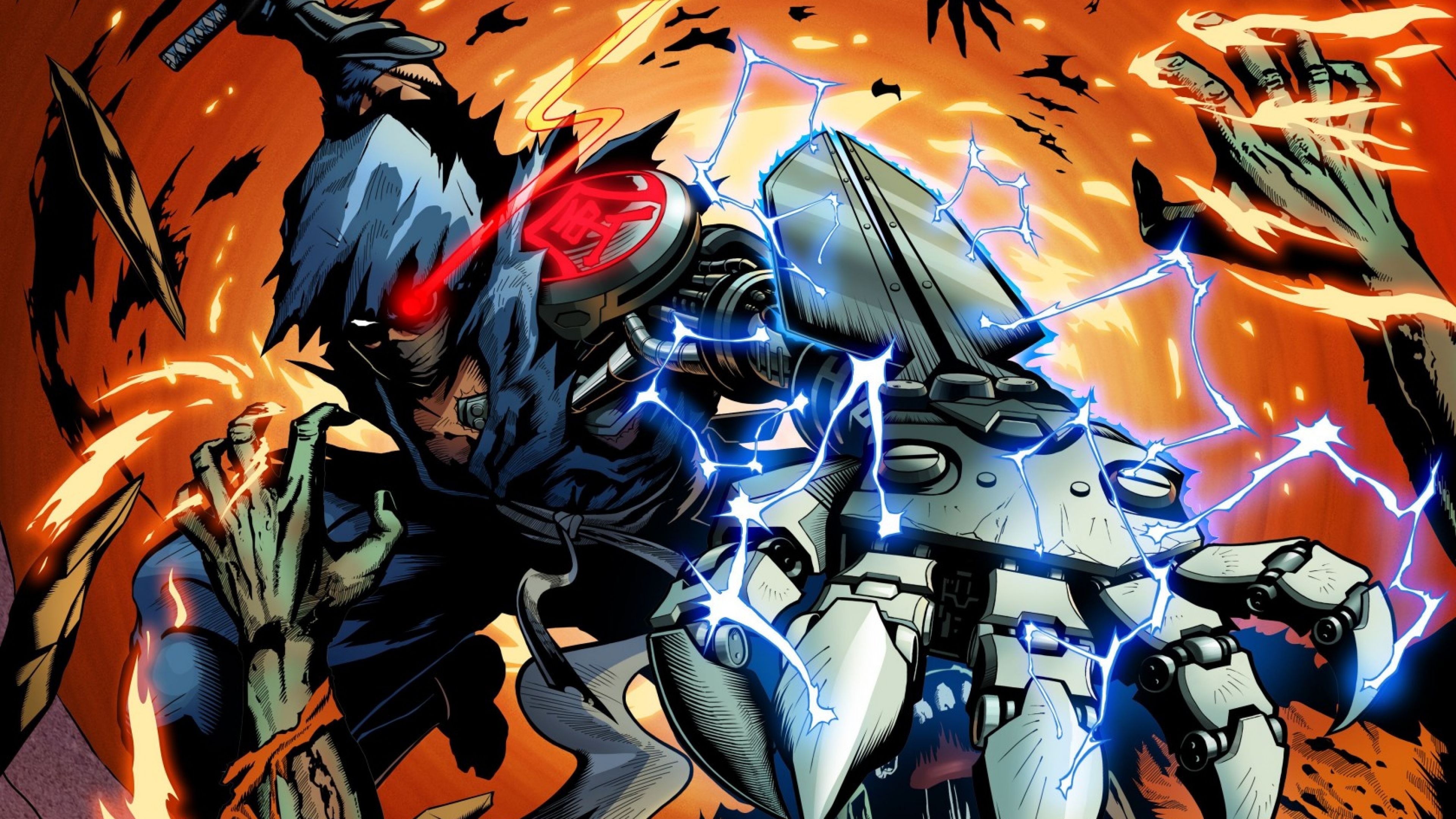 4K Ultra HD Mechanical hand Wallpaper HD, Desktop Background