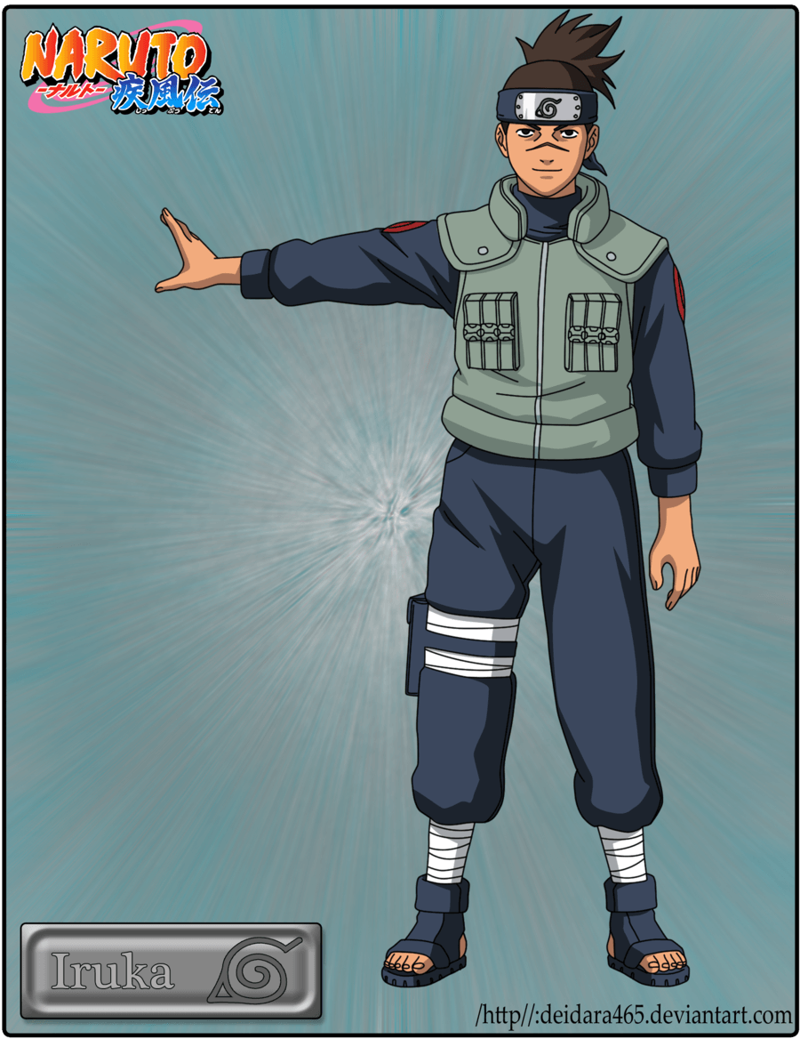 HD wallpaper: Naruto, Iruka Umino