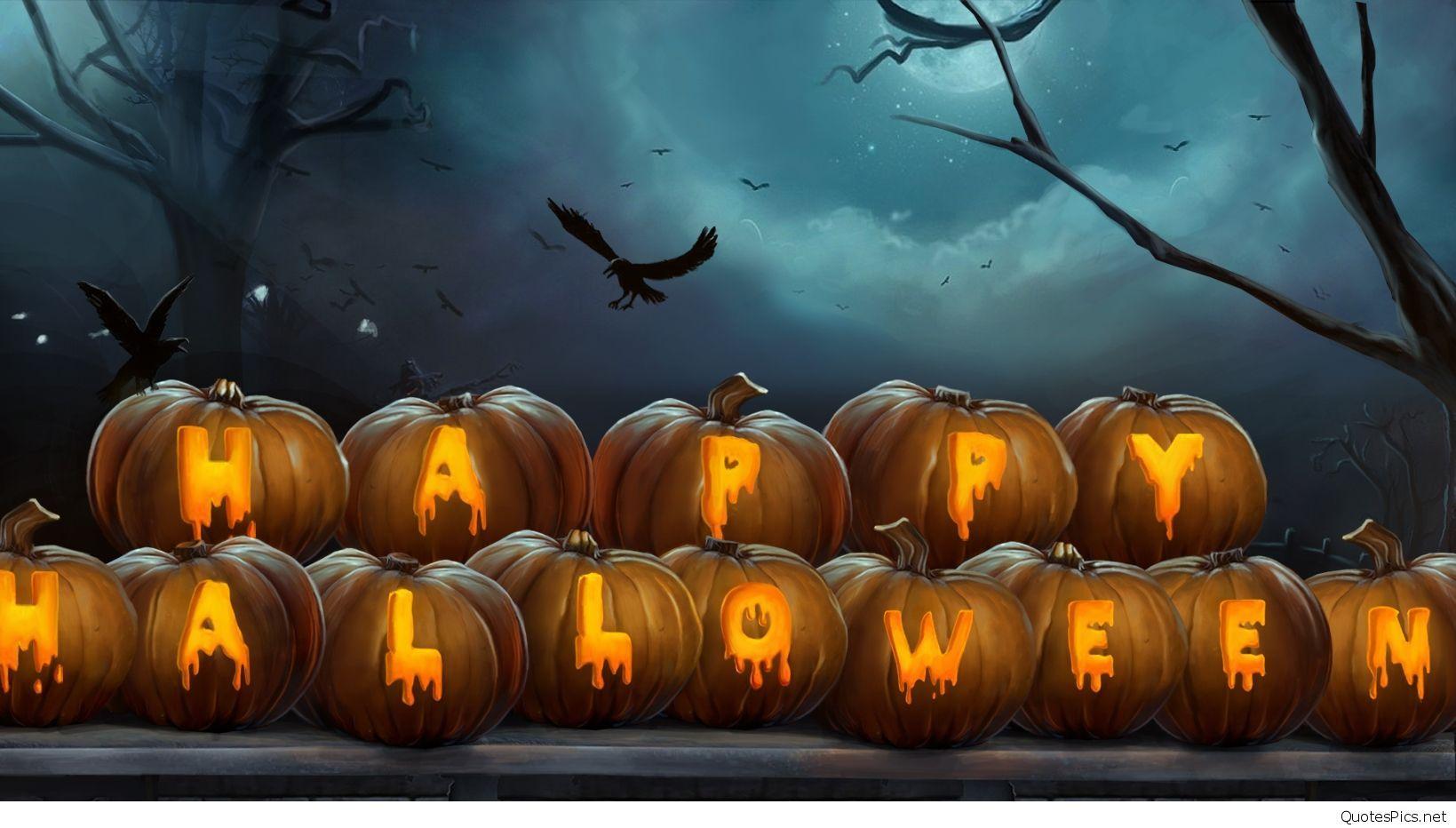 Happy Halloween Wallpaper. Happy Halloween 2017^ Quotes, Pumpkin