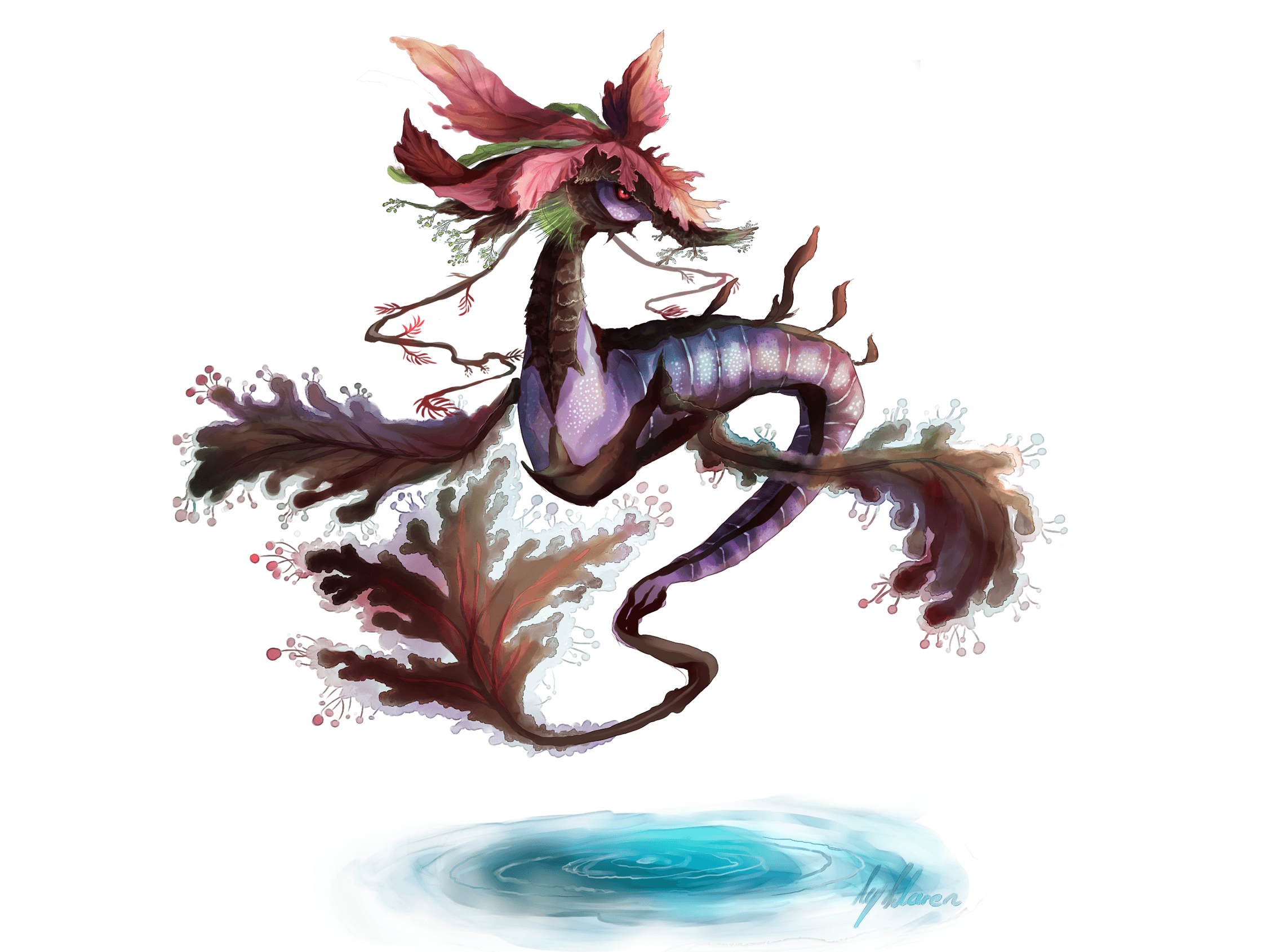 Dragalge for the 70 Kalos Pokemon Project by Llaren.
