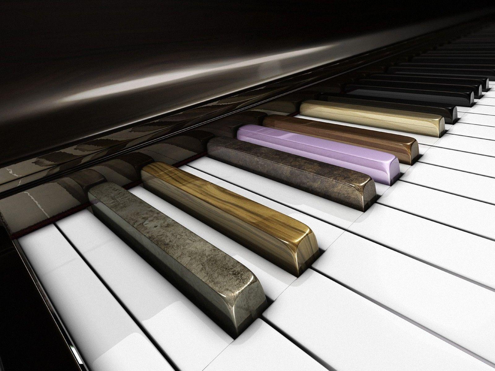 Wallpaper Piano, Musical instrument, Key HD, Picture, Image