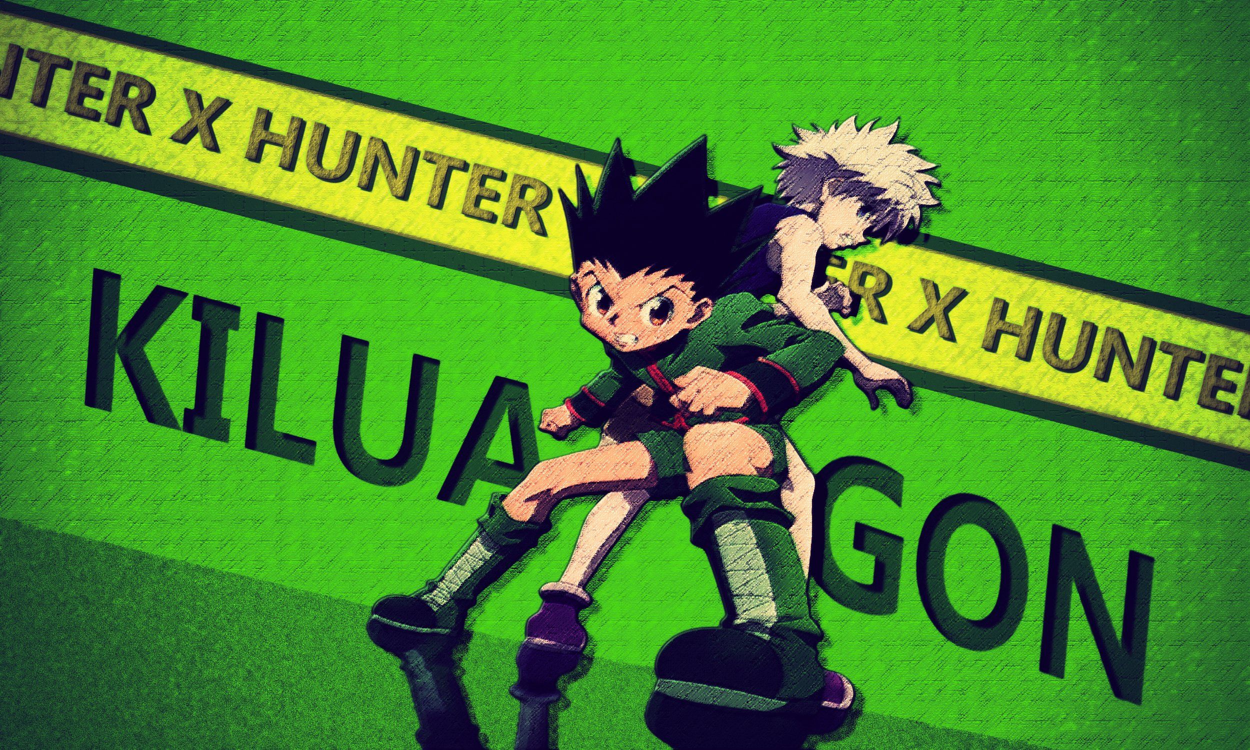 Hunter x Hunter Gon and Killua Wallpaper. Gon and Killua