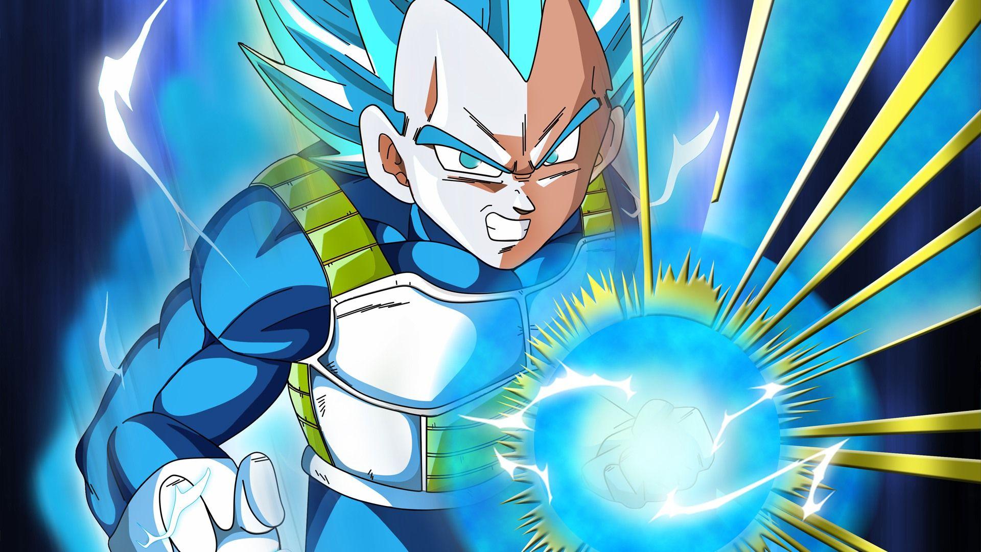 Vegeta Super Saiyan Blue Dragon Ball Super 4K Wallpaper #6.2273