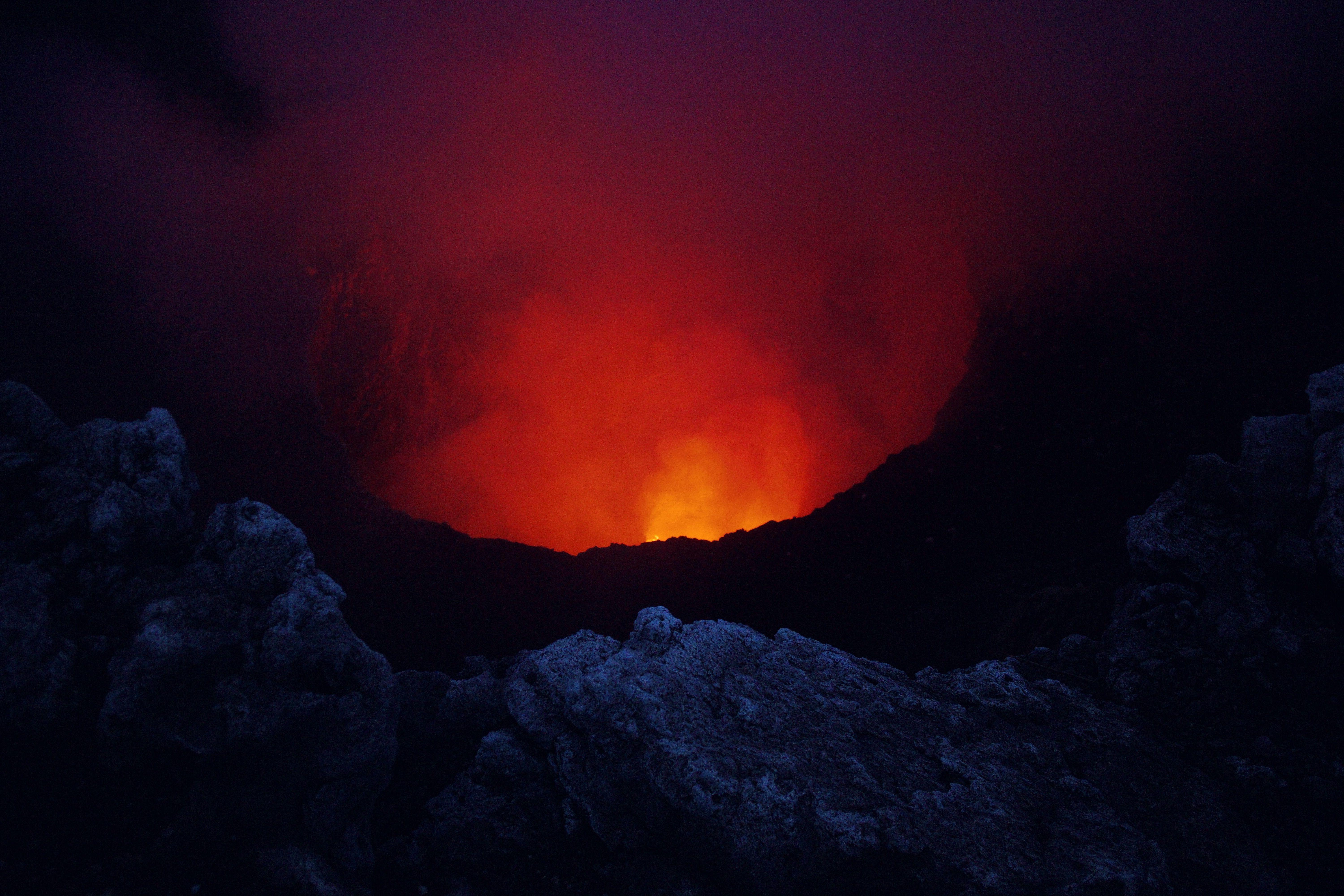 Wallpaper Masaya, Volcano, Lava, Nicaragua HD, Picture, Image