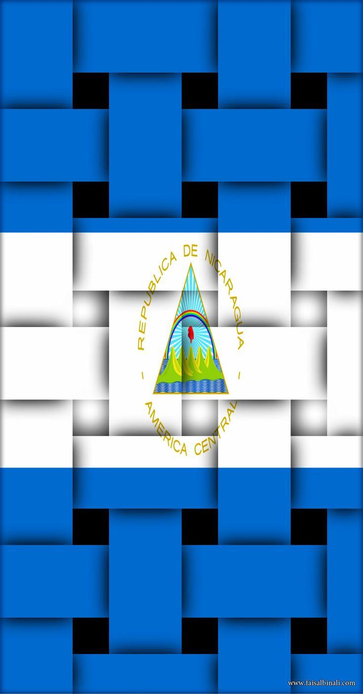 Nicaragua flag ideas only. Makeup to cover