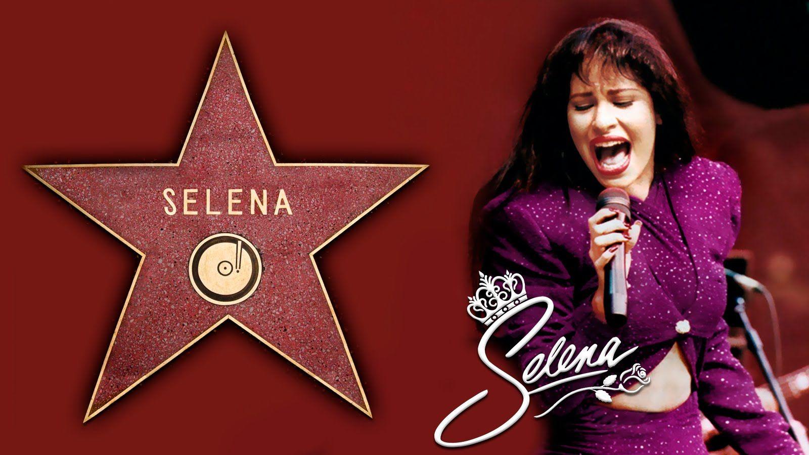Estrella de Selena en el paseo de la fama de Hollywood.