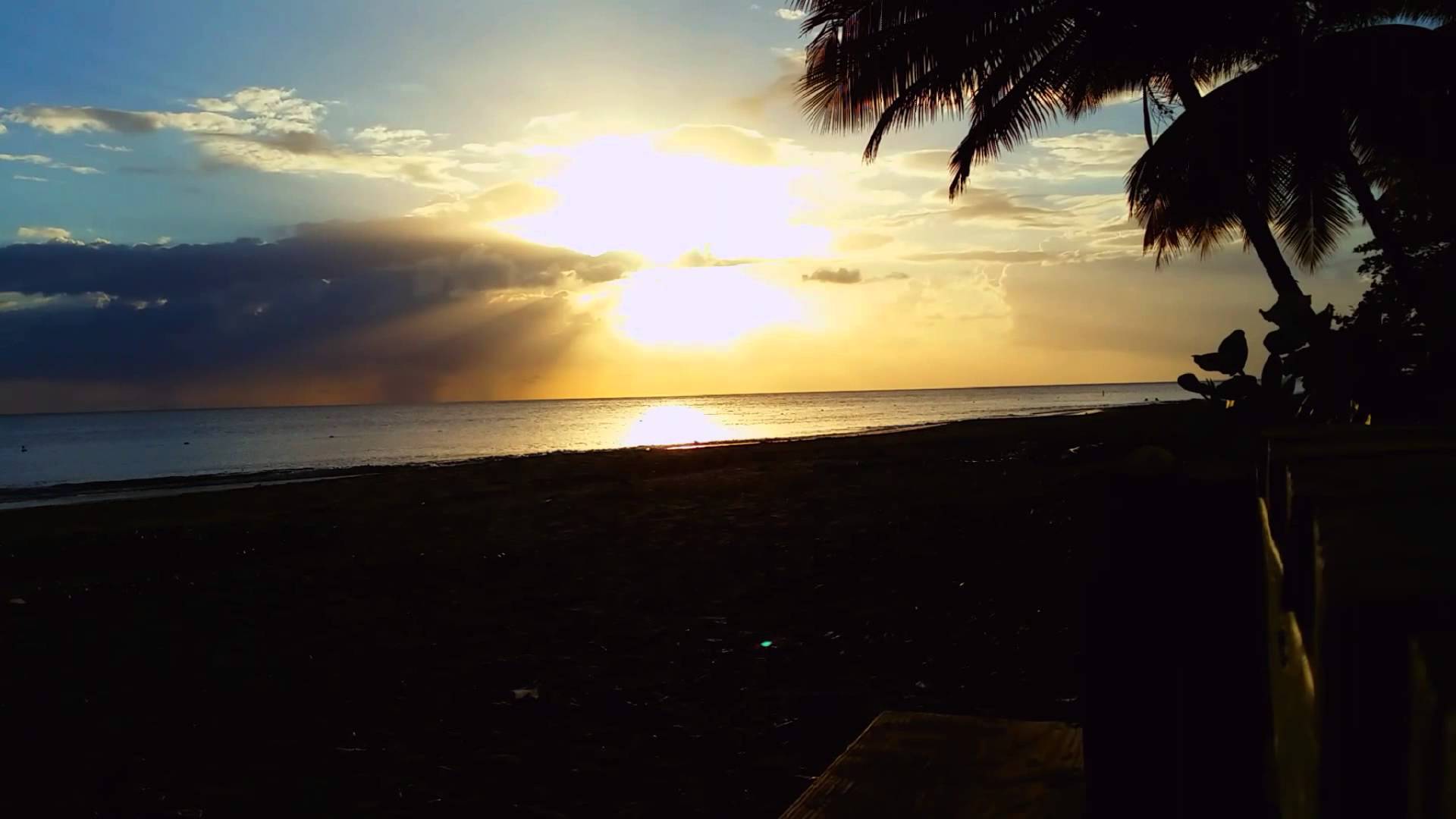 Sunset in Añasco Puerto Rico