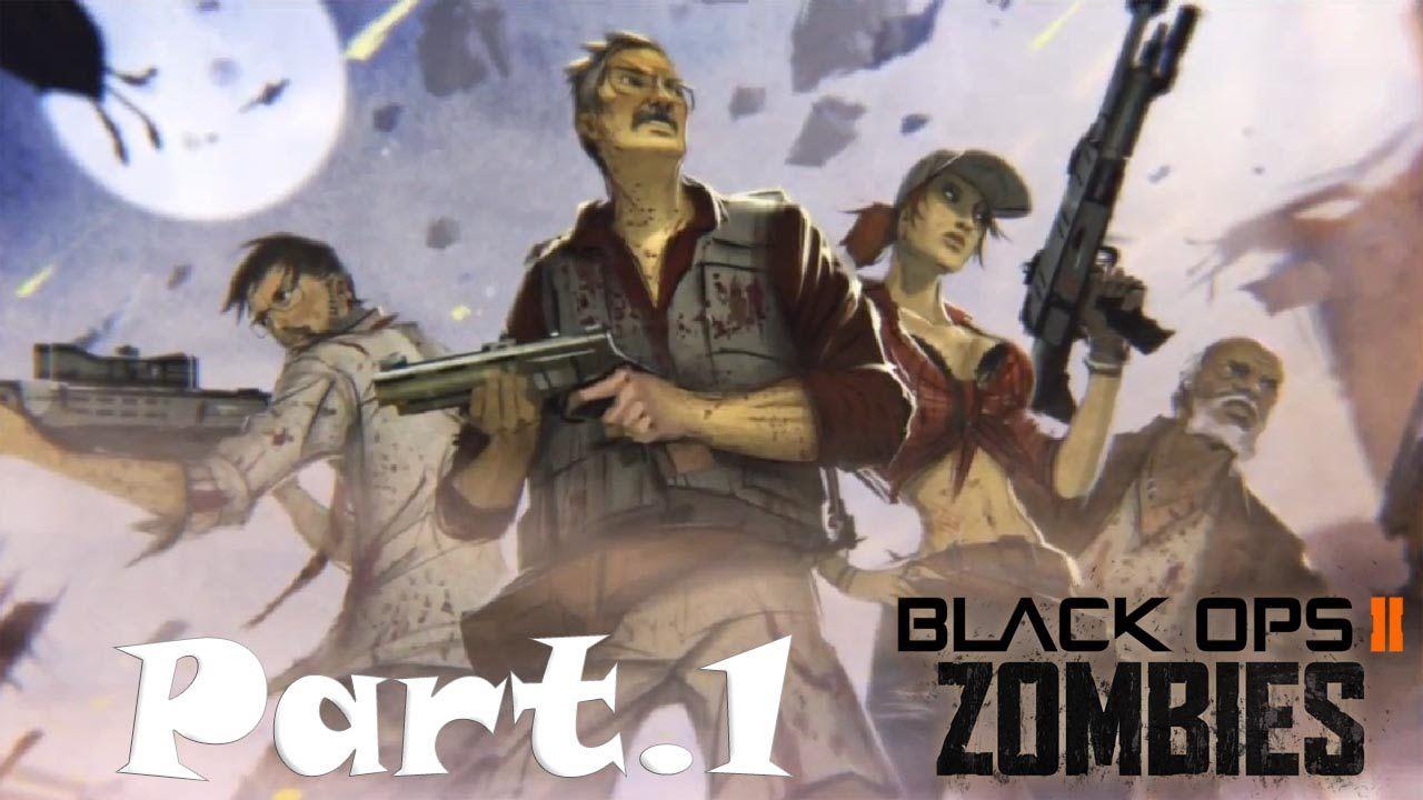Call of Duty Black Ops 2 ZOMBIES - Round 30 em todos os mapas!