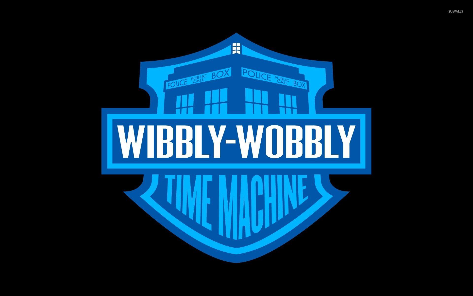 Wibbly Wobbly Time Machine Wallpaper Wallpaper