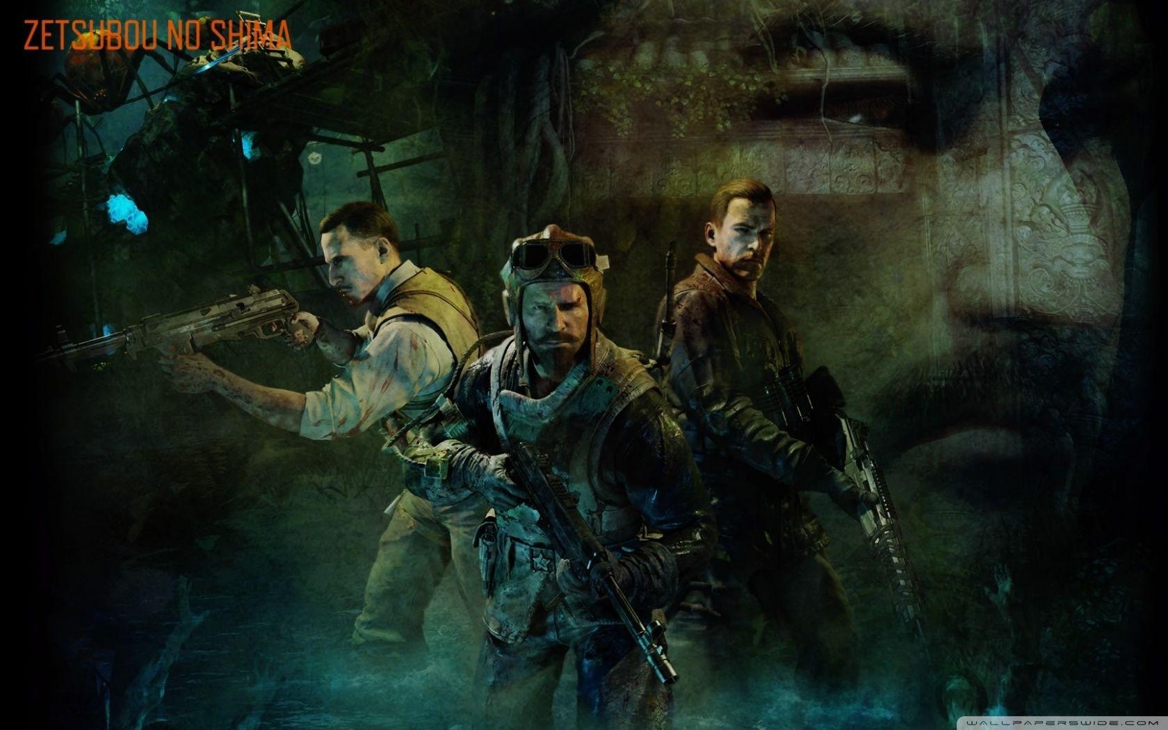 Call of Duty Zombies ZETSUBOU NO SHIMA ❤ 4K HD Desktop Wallpaper