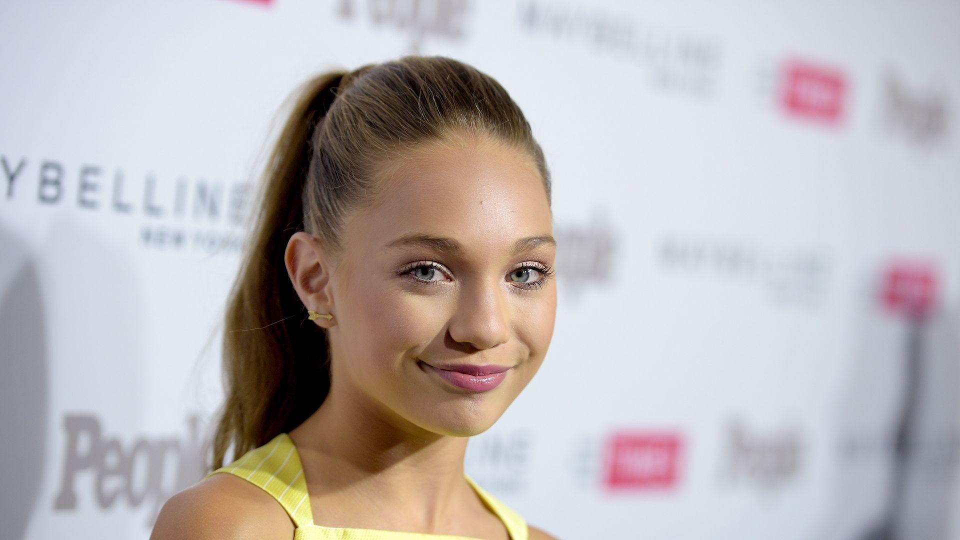 Download Wallpaper 1920x1080 Maddie ziegler, Dancer, Young, Face