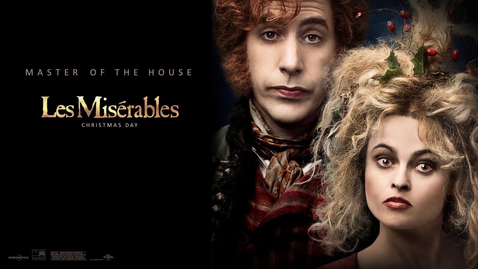 Les Mis (2012). Desktop & iPad Wallpaper: 'Master of the House