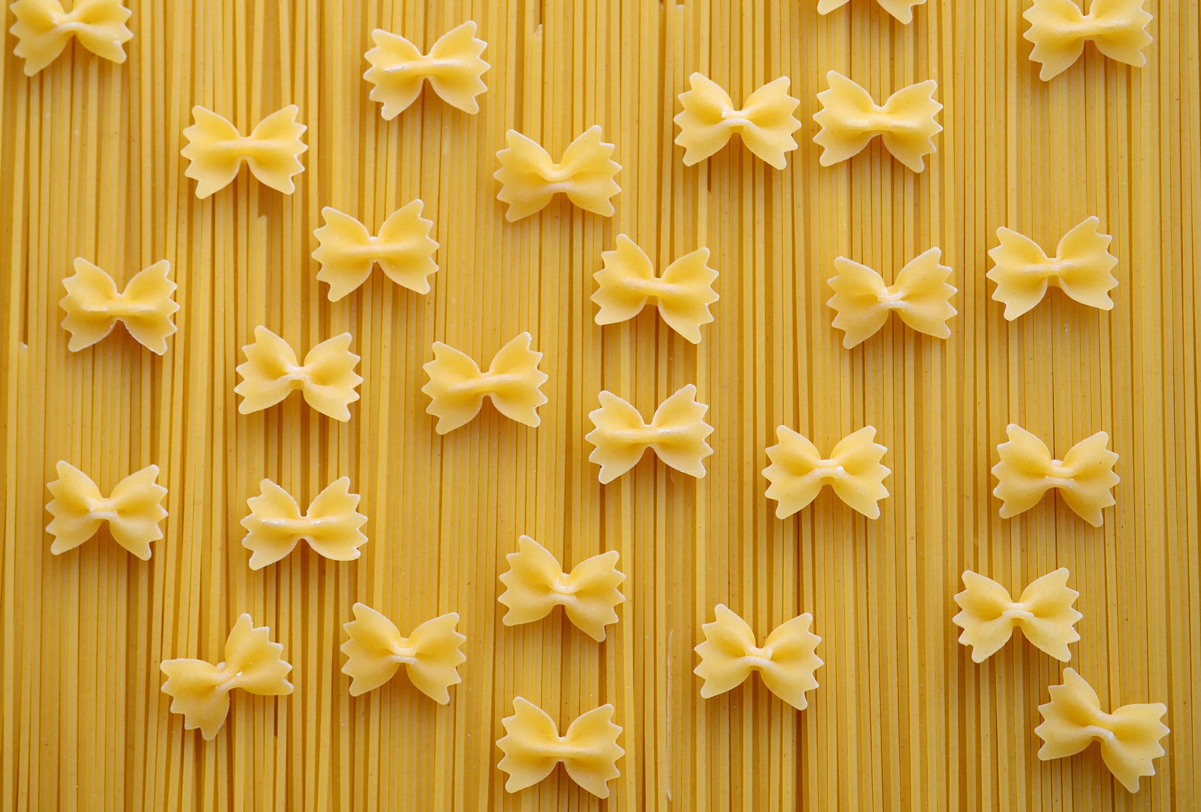 Ribbon Pastry Pasta on Fettuccini · Free