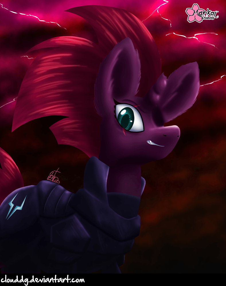 Sparks of the Tempest by CloudDG. MLP Tempest Shadow